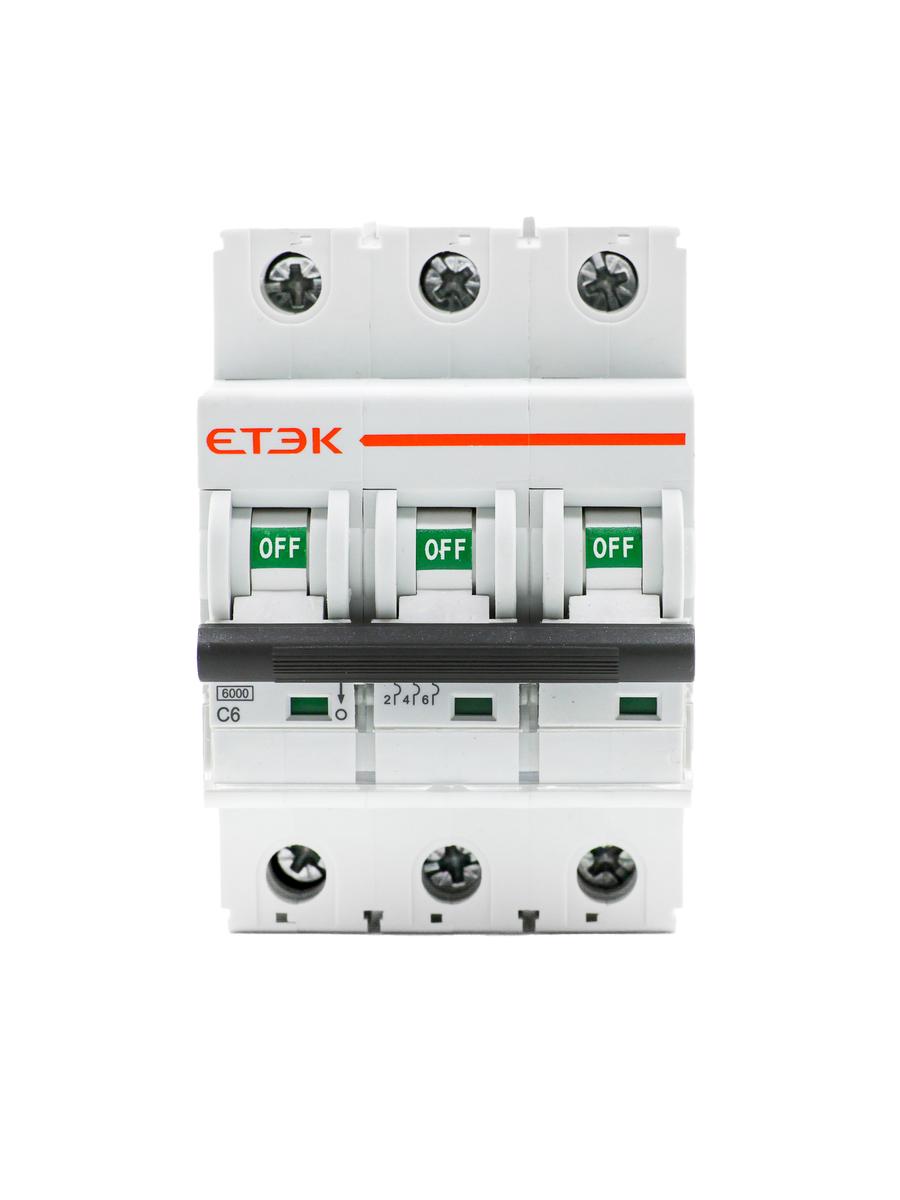 Автоматический выключатель 6А 3P