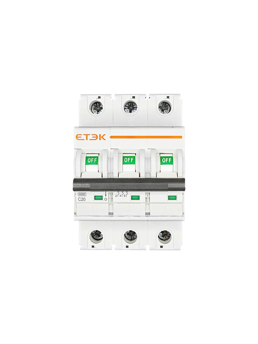 Автоматический выключатель 20А 3P
