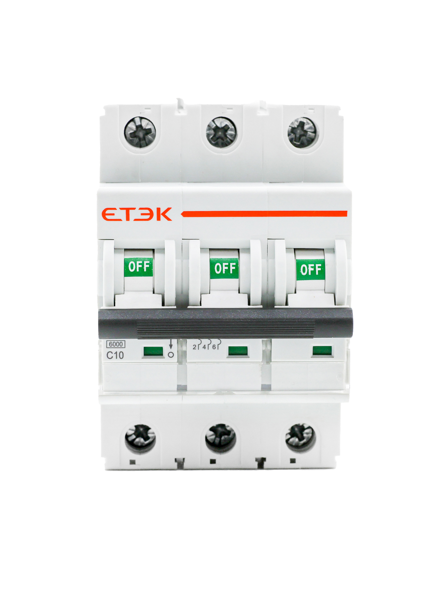 Автоматический выключатель 10А 3P