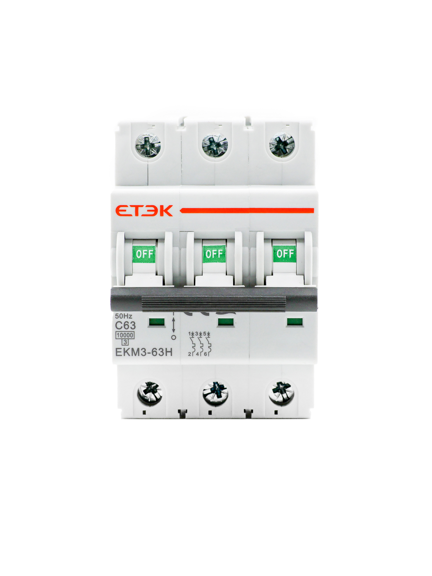 Автоматический выключатель 63А 3P